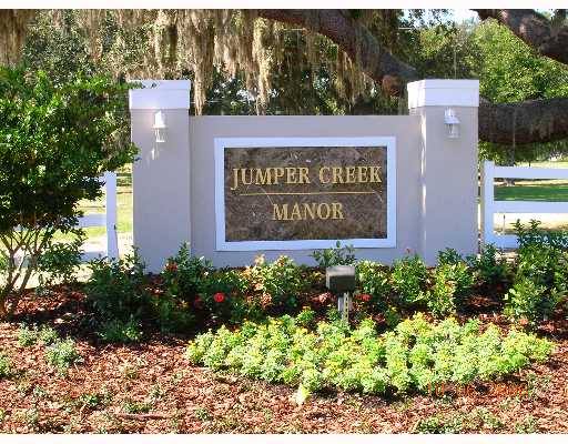 Jumper Creek Manor Sign
